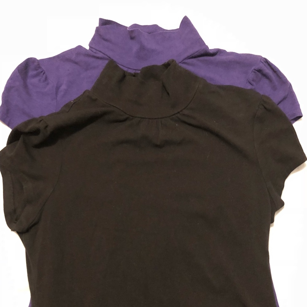Two Size medium Express turtlenecks